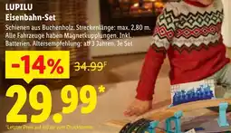 Lidl LUPILU Eisenbahn-Set Angebot