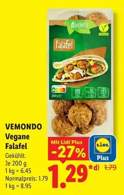 Lidl VEMONDO Vegane Falafel Angebot