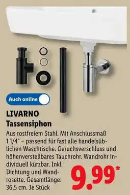 Lidl LIVARNO Tassensiphon Angebot