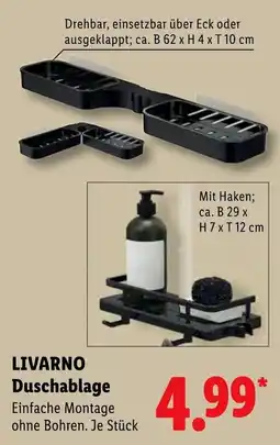 Lidl LIVARNO Duschablage Angebot