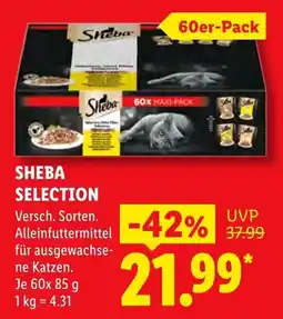 Lidl SHEBA SELECTION Angebot