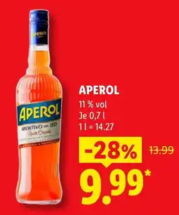 Lidl APEROL Angebot