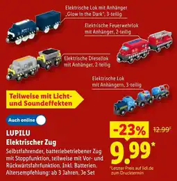 Lidl LUPILU Elektrischer Zug Angebot