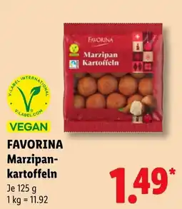 Lidl FAVORINA Marzipan-kartoffeln Angebot
