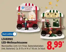 Lidl LIVARNO LED-Weihnachtsszene Angebot