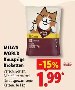Lidl Mila's World Knusprige Kroketten Angebot