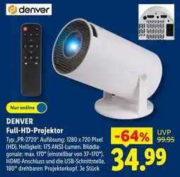 Lidl DENVER Full-HD-Projektor Angebot