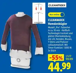 Lidl CLEANMAXX Hemdenbügler Angebot