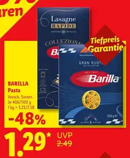Lidl Barilla Pasta Angebot