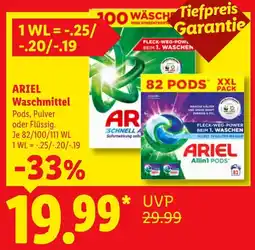Lidl ARIEL Waschmittel Angebot