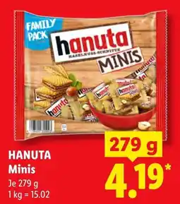 Lidl hanuta Minis Angebot