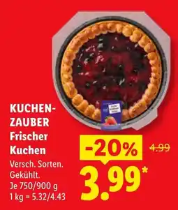Lidl KUCHEN-ZAUBER Frischer Kuchen Angebot