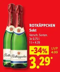 Lidl Rotkäppchen Sekt Angebot