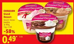 Lidl Ehrmann Grand Dessert Angebot