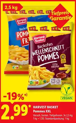 Lidl HARVEST BASKET Pommes XXL Angebot