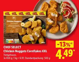 Lidl CHEF SELECT Chicken Nuggets Cornflakes XXL Angebot