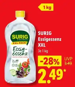 Lidl SURIG Essigessenz XXL Angebot