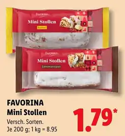 Lidl FAVORINA Mini Stollen Angebot