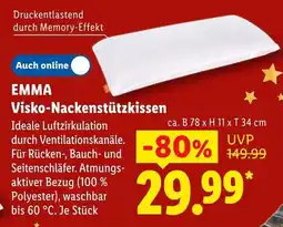Lidl EMMA Visko-Nackenstützkissen Angebot