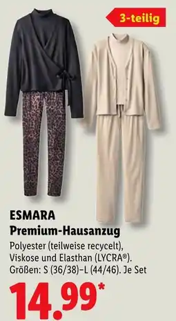 Lidl ESMARA Premium-Hausanzug Angebot