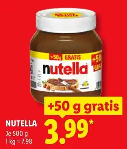 Lidl Nutella Angebot