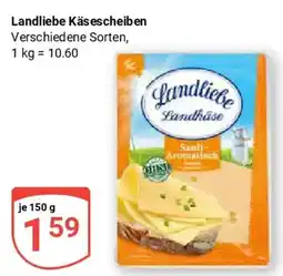 Globus Landliebe Käsescheiben Angebot