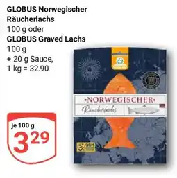 Globus GLOBUS Norwegischer Räucherlachs Angebot