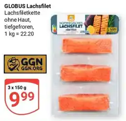Globus GLOBUS Lachsfilet Angebot