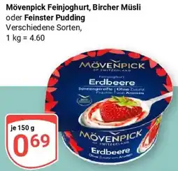 Globus Mövenpick Feinjoghurt Erdbeere Angebot