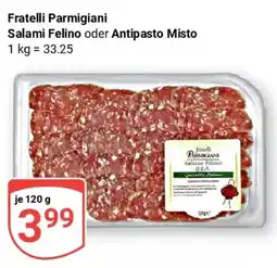 Globus Fratelli Parmigiani Salami Felino Angebot