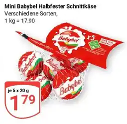 Globus Mini Babybel Halbfester Schnittkäse Angebot