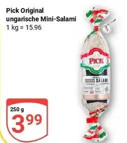Globus Pick Original ungarische Mini-Salami Angebot