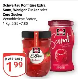 Globus Schwartau Konfitüre Extra Angebot