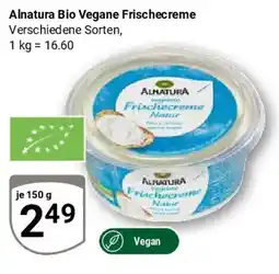 Globus Alnatura Bio Vegane Frischecreme Angebot