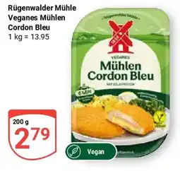 Globus Rügenwalder Mühle Veganes Mühlen Cordon Bleu Angebot