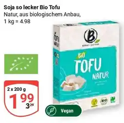 Globus Soja so lecker Bio Tofu Angebot