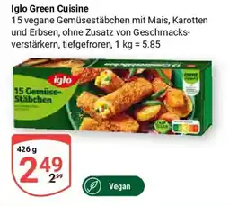 Globus Iglo Green Cuisine Gemüse-Stäbchen Angebot