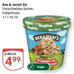 Globus Ben & Jerry's Eis Angebot