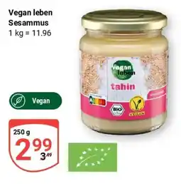 Globus Vegan leben Sesammus Angebot
