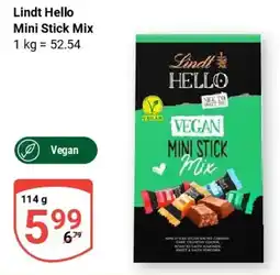 Globus Lindt Hello Mini Stick Mix Angebot