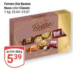 Globus Ferrero Die Besten Nuss oder Classic Angebot
