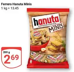 Globus Ferrero Hanuta Minis Angebot
