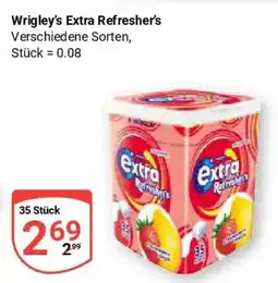 Globus Wrigley's Extra Refresher's Angebot