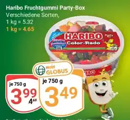 Globus Haribo Fruchtgummi Party-Box Angebot
