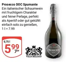 Globus Prosecco DOC Spumante Angebot