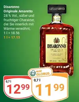 Globus Disaronno Origine Amaretto Angebot