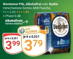 Globus Warsteiner Pils Angebot