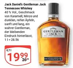 Globus Jack Daniel's Gentleman Jack Tennessee Whiskey Angebot