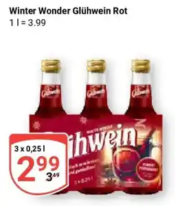 Globus Winter Wonder Glühwein Rot Angebot