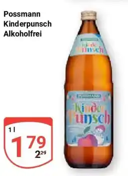 Globus Possmann Kinderpunsch Alkoholfrei Angebot